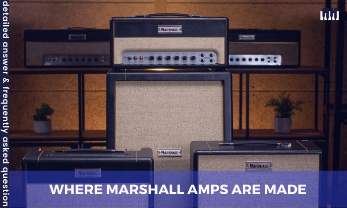 Where marshall amps are made
