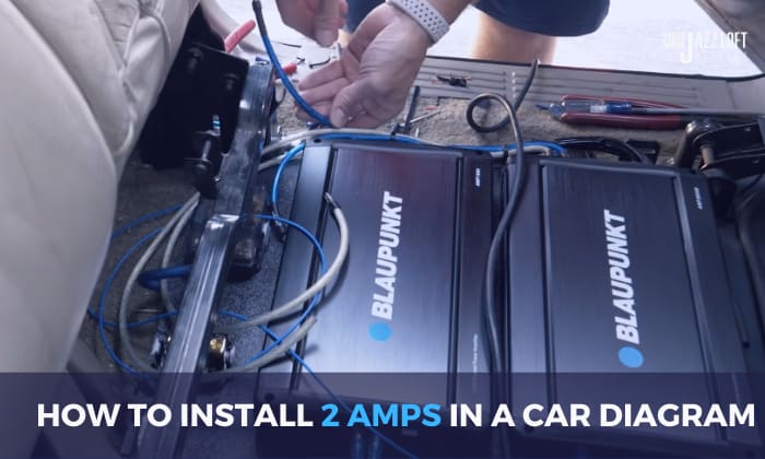 How to Install 2 Amps in a Car Diagram